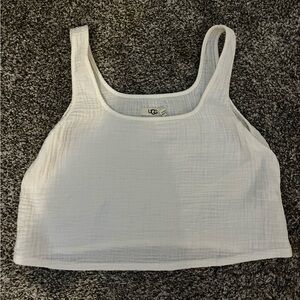 UGG Cream Textured Tank Top